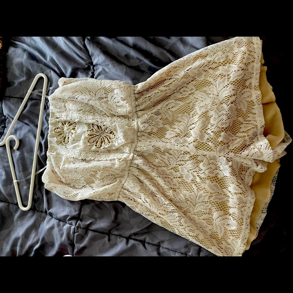 Lace romper